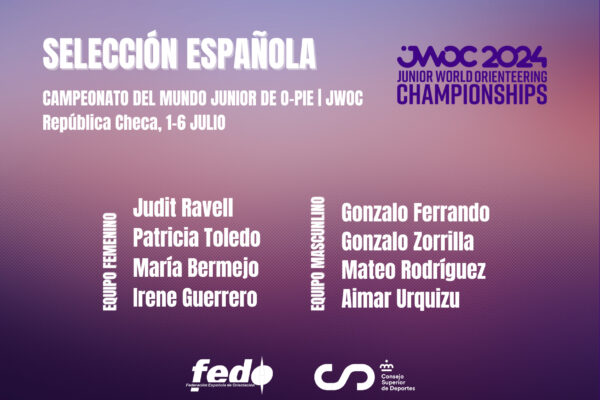NOTICIAS FEDO | LA FEDO ANUNCIA LA CONVOCATORIA PARA EL CAMPEONATO DEL MUNDO JUNIOR DE O-PIE 2024