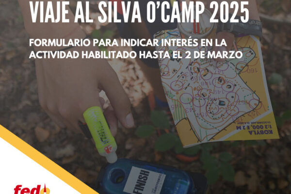 NOTICIAS FEDO | VIAJE AL SILVA O’CAMP 2025: FORMULARIO PARA INDICAR INTERÉS EN LA ACTIVIDAD