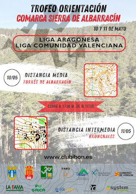NOTICIAS FARO | TROFEO ORIENTACIÓN COMARCA DE ALBARRACÍN. 10-11 MAYO
